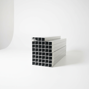 Perfil Rectangular de <span class=keywords><strong>Aluminio</strong></span> Extruido 6063 T5, <span class=keywords><strong>Tubo</strong></span> Hueco para Ventanas, Puertas y Estructuras de Construcción - Product Image 1