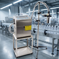 Machine de codage pour bouteilles d'eau en plastique, imprimante à jet d'encre continu CIJ pour l'impression de gros lots