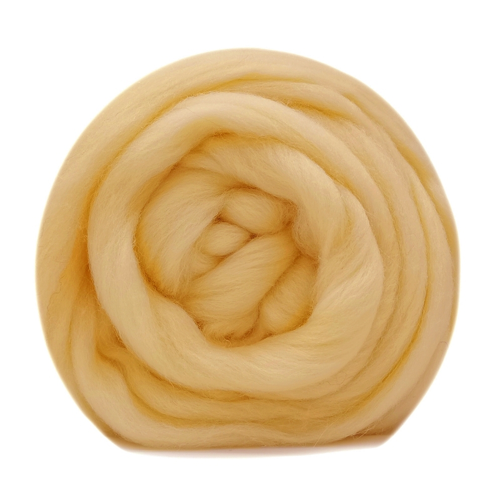 100g Fine Merino Wool for Needle Felting Kit 19 Microns Superfine Roving Wool for Wet and Dry Felting Craft (No. 17)
