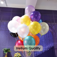 Venta al por mayor caliente nueva llegada Navidad aniversario fiesta necesita Parti decoración globo 12 pulgadas látex globo de aire para la decoración de cumpleaños