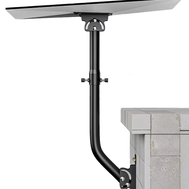 Starlink Mini  Roof Mount Kit Heavy-Duty Metal Roof or Wall Mount Accessories for Starlink Mini Satellite Dish Mounting Kit