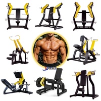 Máquina de Placas ISO-Laterales de Alta Gama para Entrenamiento de Fuerza Pura en Centros Deportivos, Gimnasios de Culturismo y Hoteles