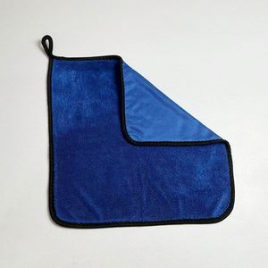 Serviette en microfibre absorbante de qualité supérieure, tressée, 600G, épaisse, pour le lavage et le nettoyage des voitures, vente en gros - Product Image 2