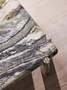 Современный дизайн минималистский мраморный журнальный столик и боковой столик: креативный легкий роскошный стиль, настраиваемый размер - Product Image 3