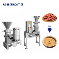 Machine à broyer le beurre de cacahuète en acier inoxydable de qualité alimentaire, facile à nettoyer, pour cacahuètes et noix de cajou