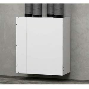 Système de ventilation MVHR à <span class=keywords><strong>double</strong></span> <span class=keywords><strong>flux</strong></span> LANSTEP <span class=keywords><strong>avec</strong></span> ventilateur EC et contrôle intelligent, solution d'air frais verticale - Product Image 1