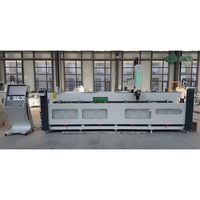Machine de perçage et de fraisage CNC OUWO 4200 mm à tête unique pour profilés de fenêtres/portes en PVC/UPVC et aluminium, avec changement d'outil automatique et roulement