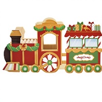Cache-cache personnalisé en acrylique pour hamster, thème Noël, décoration de cage, maison de rangement pour petits animaux, lit pour animaux de compagnie