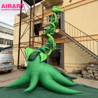 Ballon gonflable personnalisé en forme de fleurs et de vigne pour accessoires de scène, modèle de vigne artificielle pour la décoration de toile de fond de mariage