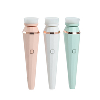 Konka — brosse de nettoyage du visage Portable 4 en 1, brosse électrique rotative à 360 degrés, épurateur de visage en silicone souple