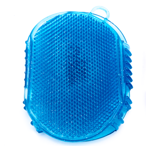 Fabrikneue magnetische Pferdebürste, Gummi-Striegel, Massage-Handbürste - Product Image 3