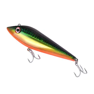 Salty Top Water Lures Big Game GT Tuna Fishing Handcraft Hard Plastic VIB Lures Sinking Minnow Accessories