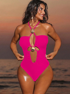 Nouvel Arrivage Vente Chaude Maillot de Bain Sexy pour Femme, Design Évidé, Style Croisé, Dos Nu Tendance, pour la Plage - Product Image 2