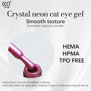 Esmalte de Uñas en Gel de Ojo de Gato de Cristal de Neón, 12 Colores, Fabricación Personalizada OEM/ODM, Marca Privada con su Logotipo, Libre de HEMA/TPO - Product Image 4