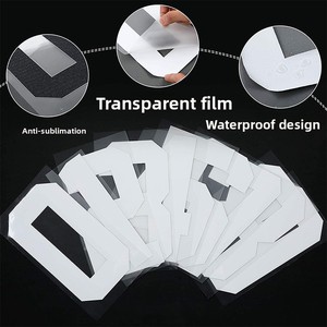 Letras y Números Termoadhesivos para Camisetas Deportivas, Embalaje Personalizado, Logotipo, Película DTF, Vinilo, Otros Accesorios de Ropa - Product Image 5