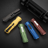 Couteau automatique OTF en aluminium BM3300 3320 avec poignée personnalisée CNC de 8,7 pouces, fournisseur d'accessoires pour couteaux chinois