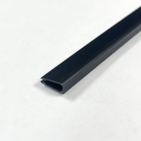 Diffuseur de lumière LED en polycarbonate en forme de U, couvercle de diffuseur de lumière linéaire co-extrudé sur mesure, style japonais moderne, écologique et léger