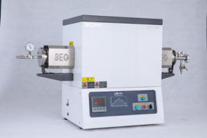 1200/1400/1700c Gleit rohrofen Labor Hochdruck-Muffelrohr-Vakuum ofen zum Sintern - Product Image 2