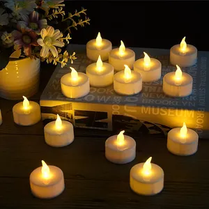 Newish 도매 3d 크리스마스 전기 불꽃 플라스틱 Led 미니 촛불 차 빛
