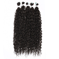 Tissage synthétique bouclé Super Diva en fibre de haute qualité, paquet bon marché