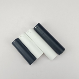 Stock White Plastic <b>Pump</b> Lotion <b>Bottle</b> Round Shape Serum Cosmetic Packaging 30 50ml Matte Black Airless <b>Pump</b> <b>Bottle</b> - Product Image 6