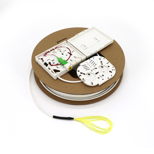 Caja de terminales de fibra óptica con divisor a prueba de polvo de 4 puertos, de aplicación interior, a prueba de polvo, <span class=keywords><strong>SM</strong></span>, MM, SC, LC - Product Image 1