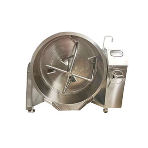 Olla de <span class=keywords><strong>caramelo</strong></span> y mermelada <span class=keywords><strong>con</strong></span> agitador inclinable, máquina de cocción a vapor <span class=keywords><strong>con</strong></span> mezclador y camisa de calentamiento - Product Image 3