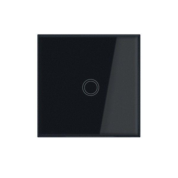 AG-T8601 1 /  2 / 3 / 4 Gang Tempering Glass RF 433hmz Wireless Freely Sticker Touch Smart Switch Transmitter for Light