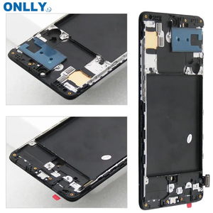 Pantalla AMOLED de tamaño completo para Samsung A71 LCD con o sin marco, pantalla para Samsung A51 A71. - Product Image 4