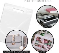 Sacs en plastique en gros avec poignée découpée pour cadeaux de détail et salons professionnels – Sacs de transport et d'emballage pour remerciements