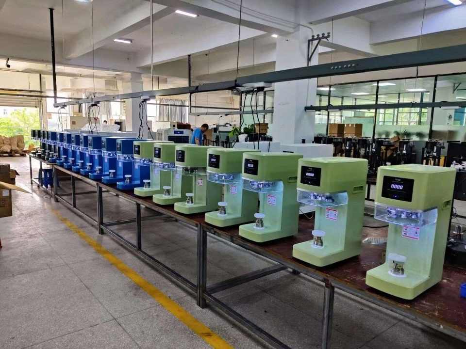 Unating Machine Semi-Automatic Carton Sealing Machine Plastic Aluminum Foil for Food ...