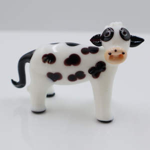 Decoratieve Custom Geblazen Groot Formaat Kunst Handgemaakte Murano Lampwork Glas Ambachten Bos Kardinaal Hert Leeuw Koe Bijen Dier Beeldjes - Product Image 6