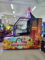 Machine de jeu d'arcade à monnayeur pour lancer des balles, en plastique, pour enfants et adultes, pour centres de divertissement familial (FEC)