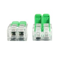 Offre Spéciale Push En fil connecteur 2 Pin Rapide Bornier Sans Vis Bloc De Connexion