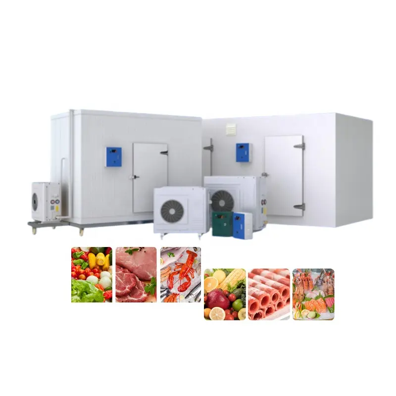 Hello River Brand Mobile Cold Room Trailer Evaporator Cold Room Coolroom Panels Container Swing Provided Sustainable Rated Power