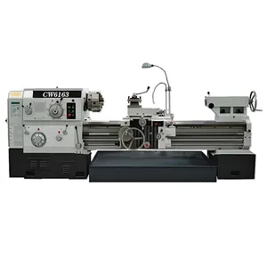 Özel yapılmış CW serisi CW6163 CW6140 CW6180 mini ağır yatay torna cnc metal evrensel Metal manuel torna makinesi için