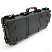 Étui de transport pour armes à feu en plastique PP rigide IP67, résistant à l'eau, avec mousse antichoc, fabriqué directement par l'usine Ningbo Uworthy, dimensions 978x414x157mm