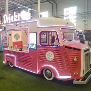 Carrello Mobile per Alimenti in Acciaio Inox Standard Europeo, Furgone per Fast Food, Caffè e Gelati, Rimorchio per Venditori Ambulanti di Frutta - Product Image 6