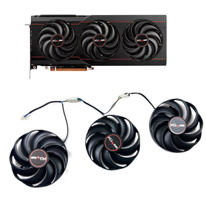 Ventilateur de remplacement pour carte graphique 85 mm 4 broches FDC10H12D9-C pour ventilateurs de carte graphique Sapphire RX <span class=keywords><strong>6800</strong></span> XT PULSE - Product Image 1
