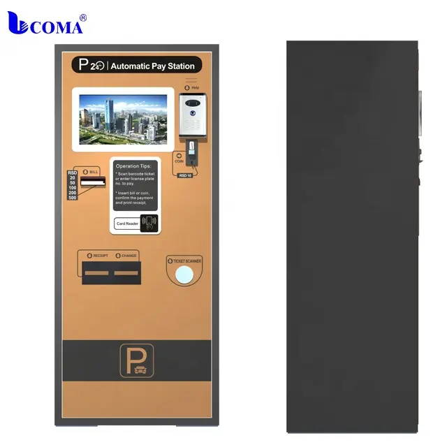 Hot new models Automatic Ticket Dispenser Self-service Payment Car Parking System