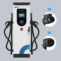 HICI Commercial Factory ventes directes 120 ~ 240 kW double pistolet DC pile de charge rapide électrique Ev Station de charge chargeur Pile