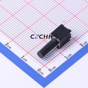 TSD025A18026A Tactile Switch Through hole Component (THT)-4P,6x6mm Switch Round Button 2.6N Through Hole 6mm - Product Image 1