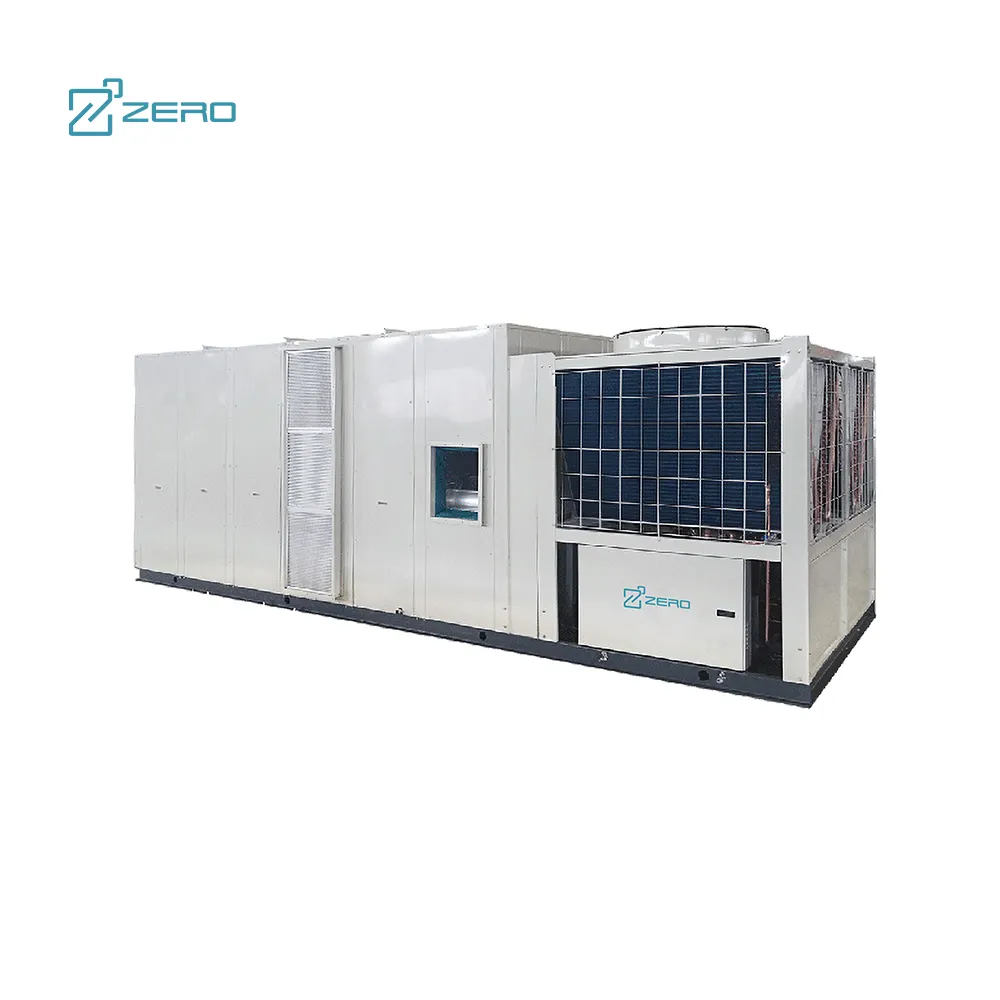 Factory Outlet ZERO T3 R410A Cooling Only 60000 Btu 60HZ Inverter Heat Pump Condenser Rooftop Package Air Conditioning Units