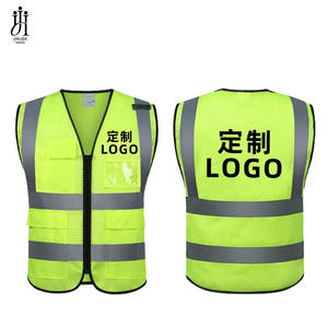 Veste de travail extérieure à haute visibilité avec logo personnalisé, taille S-5XL, bande réfléchissante, cyclisme, course à pied, gilet de sécurité réfléchissant HI VIS - Product Image 4