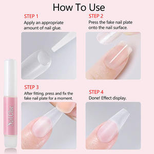 Colle à ongles de type abordable <span class=keywords><strong>la</strong></span> plus vendue, fixation rapide et Offre Spéciale de maintien solide pour un usage domestique en salon très populaire auprès des dames - Product Image 5