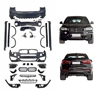 Kit de Carrocería Estilo Deportivo MT 1:1 para BMW F16 X6 2014-2019, Gran Venta |   Parachoques Delantero, Parachoques Trasero, Faldones Laterales, Rejilla, Conversión y Mejora