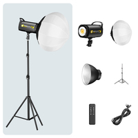 MM8820 Lumière LED Dimmable Bi-couleur 300W 3200k-5700k Éclairage de Studio Photo Télécommande Lampe de Remplissage pour Maquillage Utilisation Caméra Vidéo