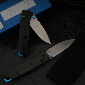 Cuchillo Plegable BM535-3 con Hoja de Acero Inoxidable, Mango con Punto de Caída y Perilla para el Pulgar, Cuchillo de Bolsillo OEM Personalizable - Product Image 4