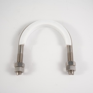 Pince à anneau en acier inoxydable ITP Absorption des chocs Marine Hydraulique Spécial PTFE Étanchéité Galvanisé Collier de serrage en forme de U 15-600 DN - Product Image 2