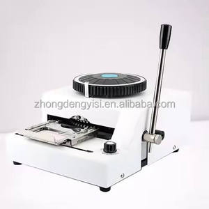 Manual <b>Dog</b> <b>Tag</b> Embossing Machinery PVC Card Embosser Machine Balers Product Type - Product Image 6